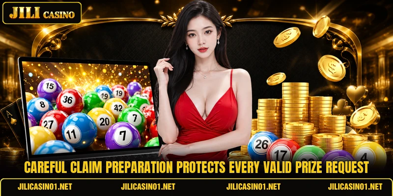 Careful claim preparation protects every valid prize request Careful claim preparation protects every valid prize request