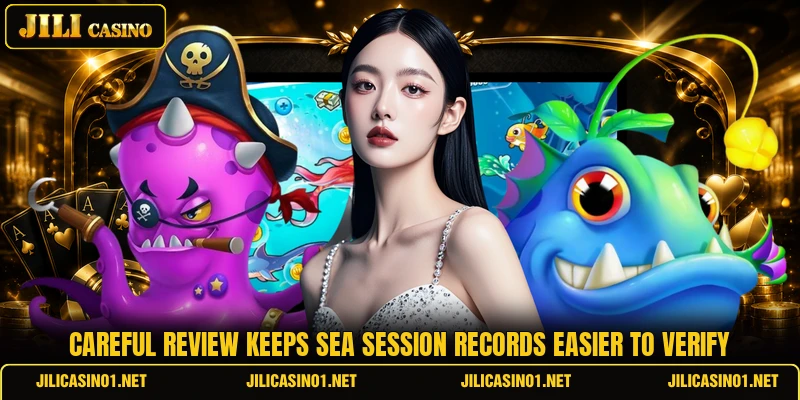 Careful review keeps sea session records easier to verify