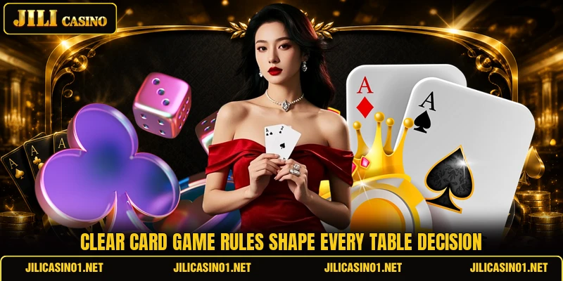 Clear card game rules shape every table decision