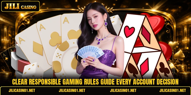 Clear responsible gaming rules guide every account decision Clear responsible gaming rules guide every account decision