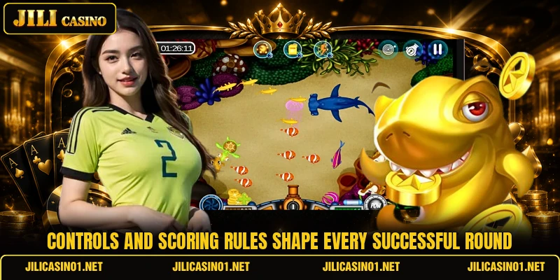 Controls and scoring rules shape every successful round Controls and scoring rules shape every successful round