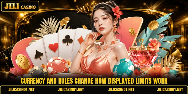 Currency and rules change how displayed limits work
