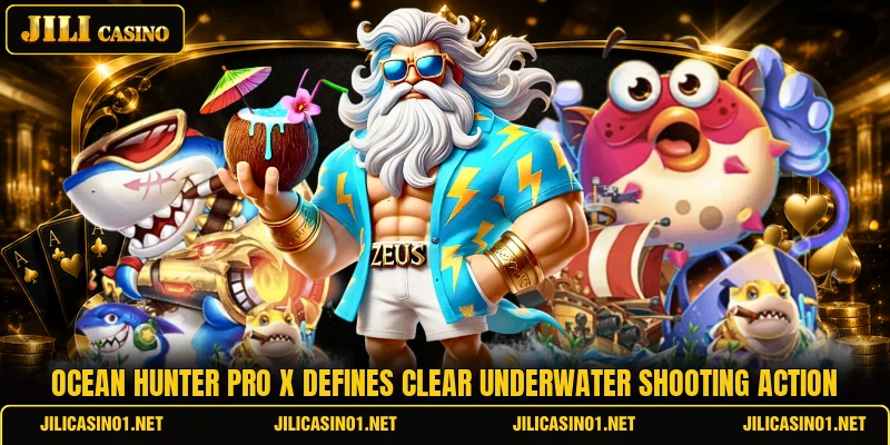 Ocean Hunter Pro X defines clear underwater shooting action Ocean Hunter Pro X defines clear underwater shooting action