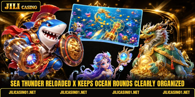 Sea Thunder Reloaded X keeps ocean rounds clearly organized