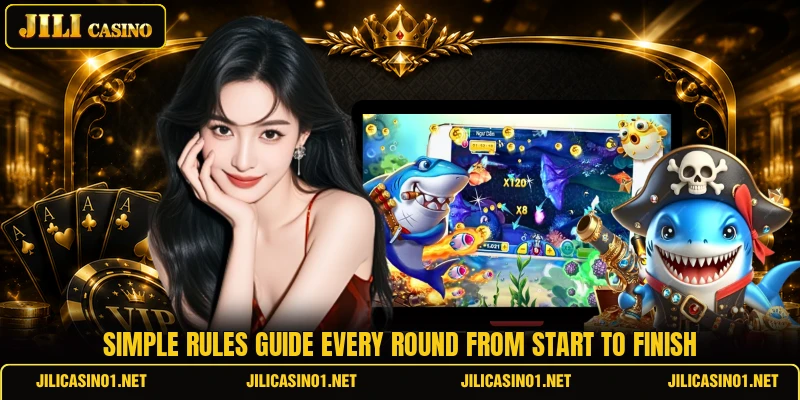 Simple rules guide every round from start to finish