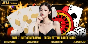 Table Limit Comparison - Clear Betting Range Guide
